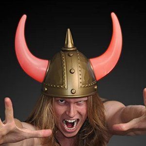 Warrior Viking Helmet with Light Up Horns